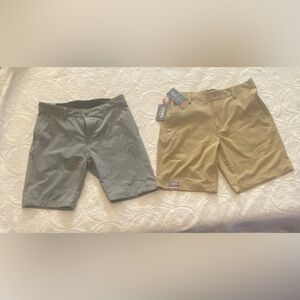 NWT Set of 2 Men’s Performance Tech Shorts Chaps, Kenneth Cole